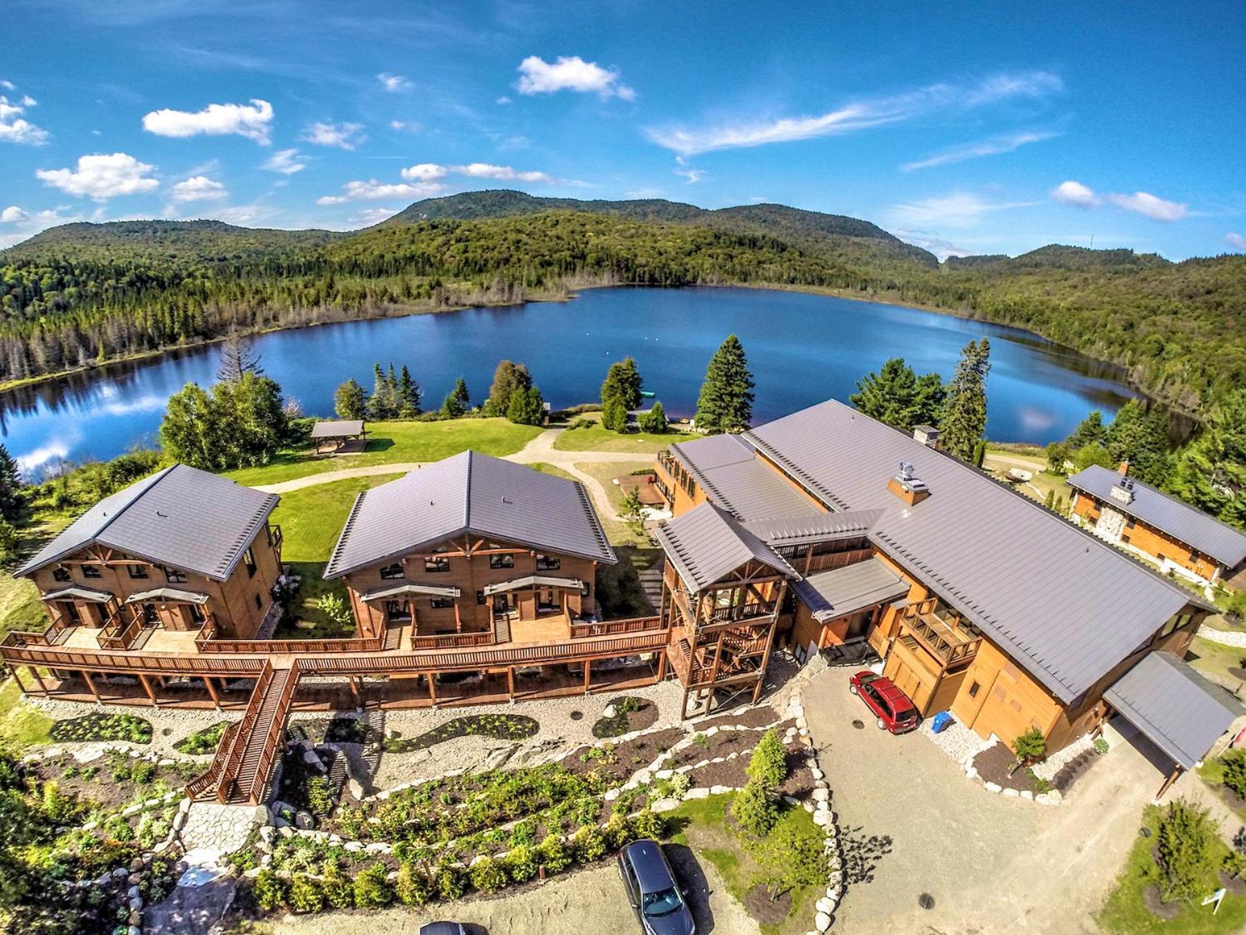 Hotel Le Grand R Saint-Donat-de-Montcalm Esterno foto